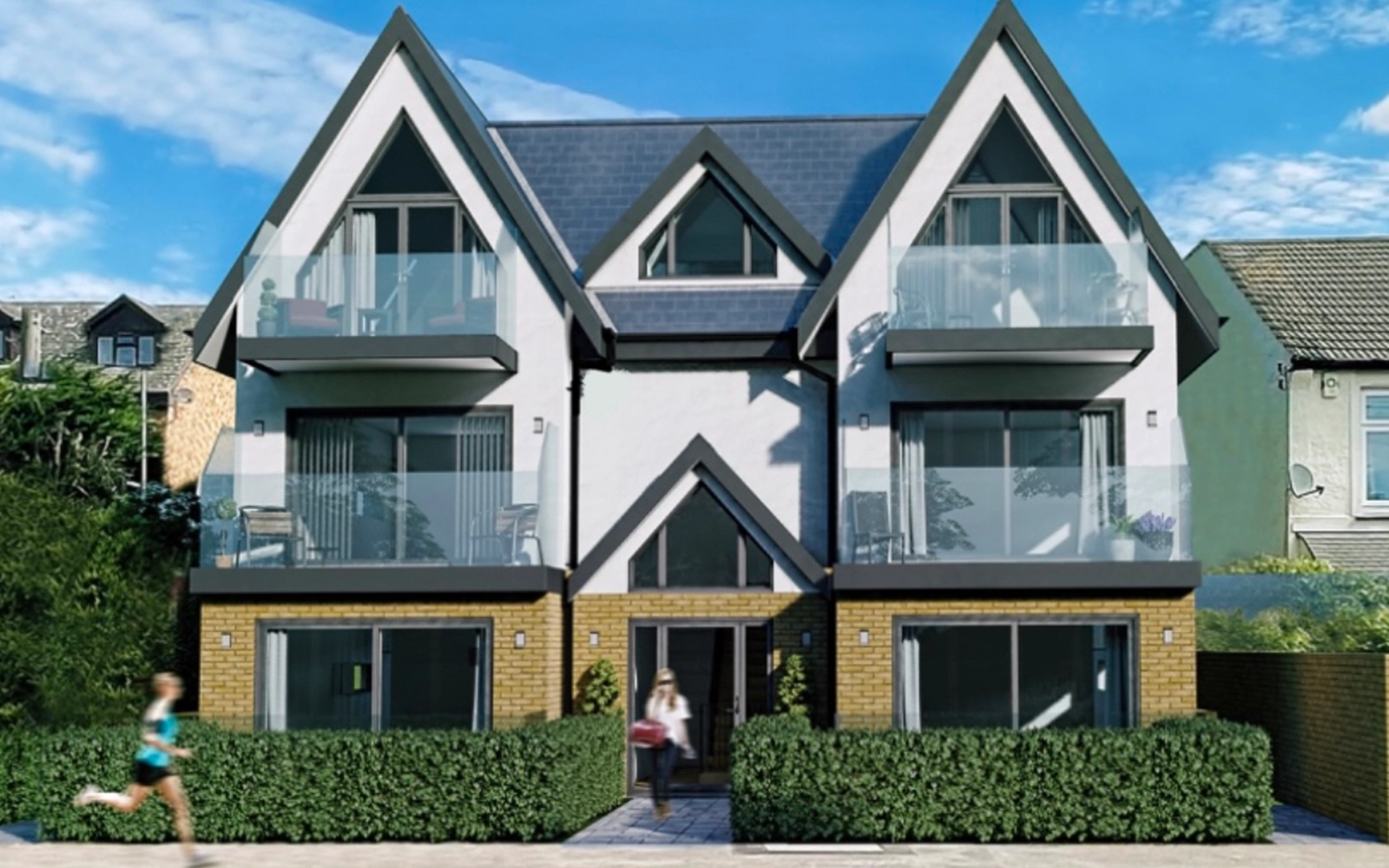 Estuary Apartments, Hadleigh, Benfleet, Essex, Property Development